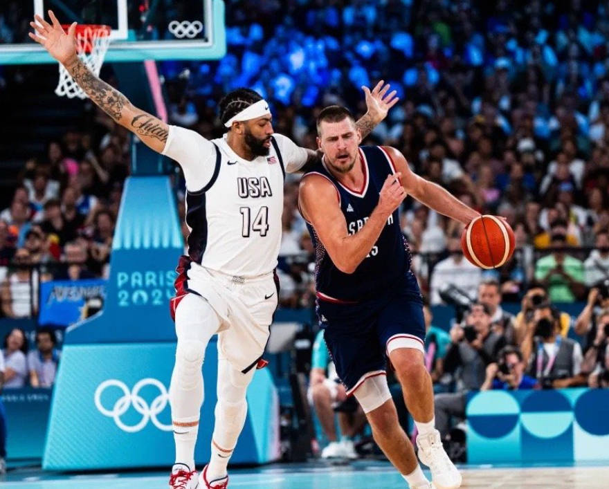 热火B队险胜塞尔维亚男篮，约基奇统治全场的简单介绍