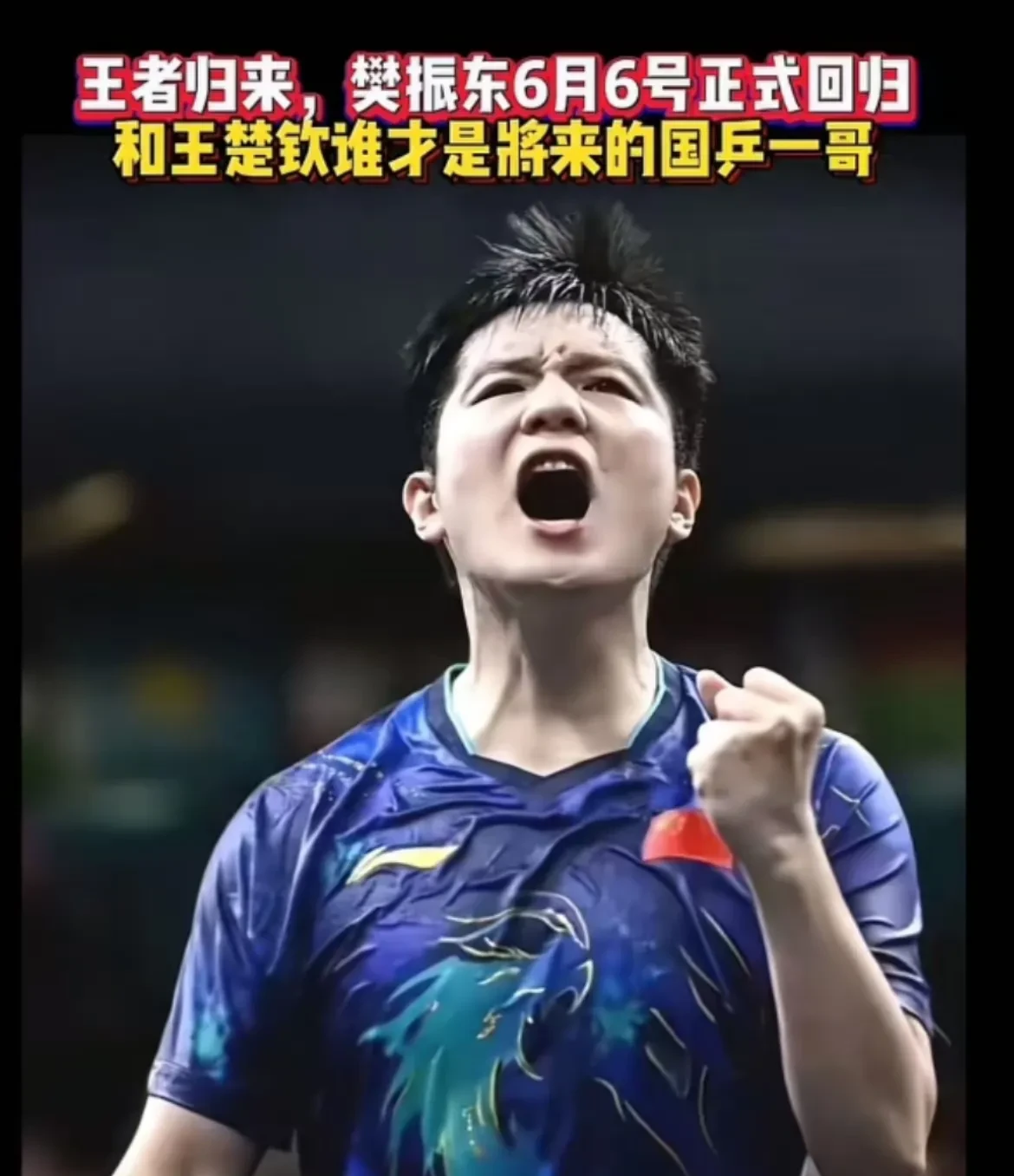 中国队绝杀瑞典队，许昕刷新纪录